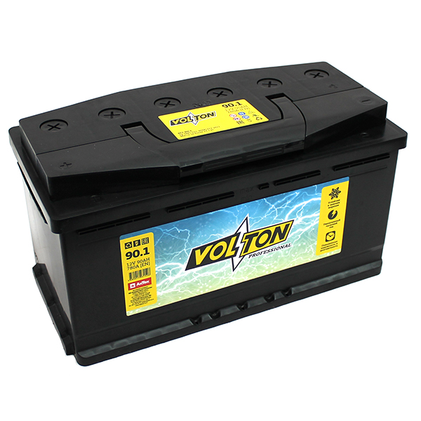 Аккумулятор 6СТ-90.1 VOLTON PROFESSIONAL п.п.пуск.ток 780 А (352*175*190 клеммы евро 254962.jpg