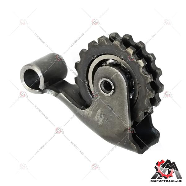Рычаг натяжного устройства со звездочкой дв.514,406 ЗМЗ
