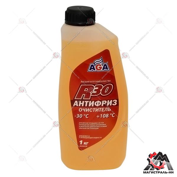 Жидкость охлаждающая "Антифриз-очиститель" AGA (-30) 946 мл