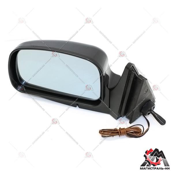 Зеркало заднего вида ВАЗ-2101-07 левое голубое с обогревом  (Политех)