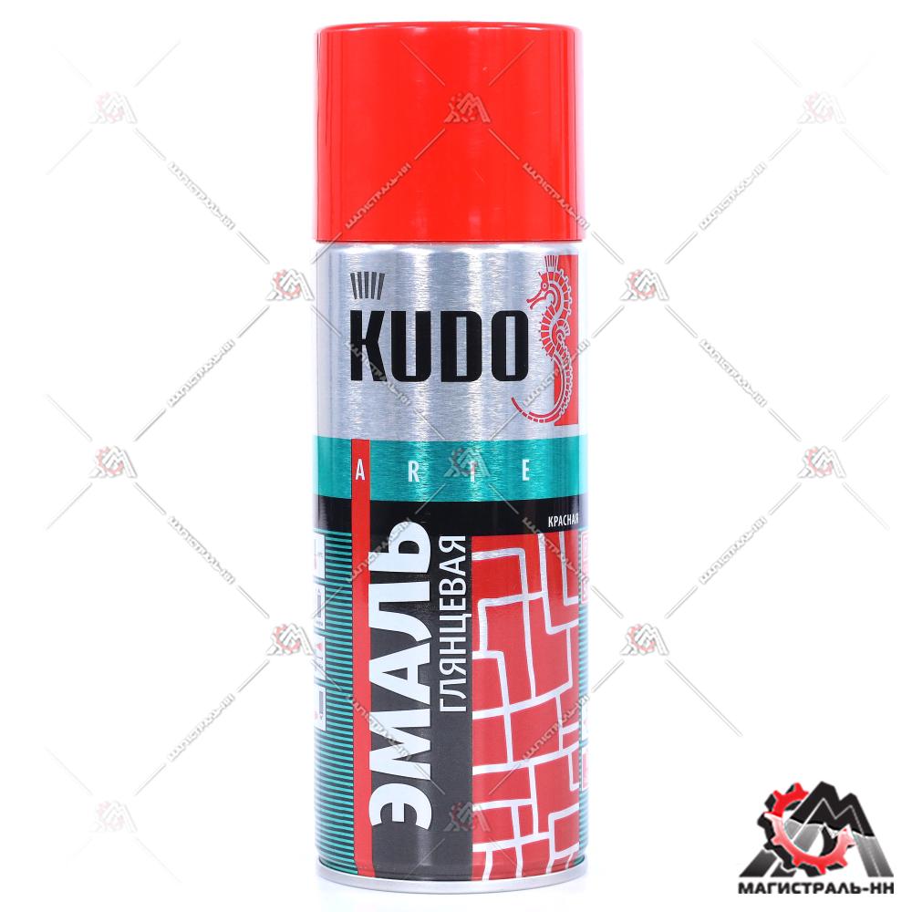 Краска универсальная красная KUDO 520 мл