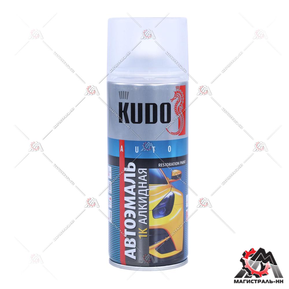 Краска автомобильная аэрозоль "Белая 201" KUDO 520 мл