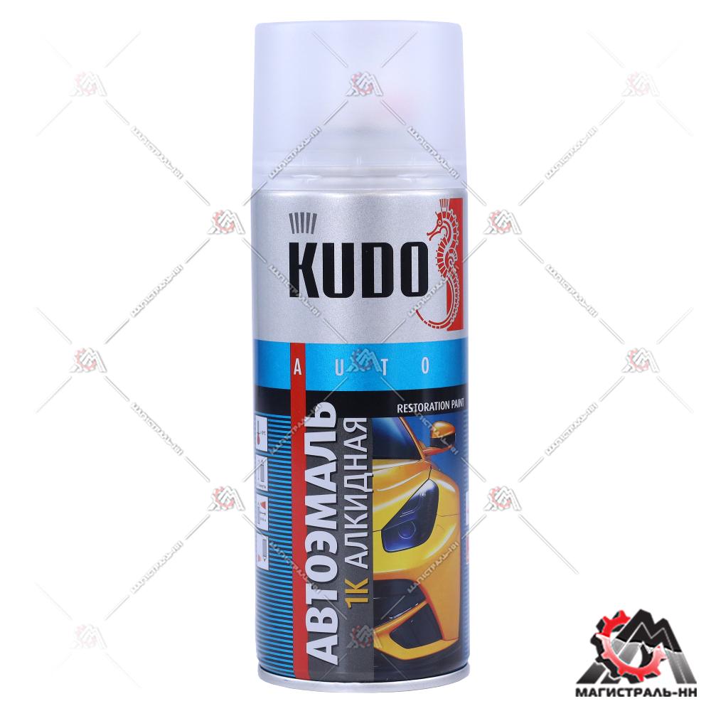 Краска автомобильная аэрозоль "Белый" для а/м ОАО "ГАЗ" KUDO 520 мл