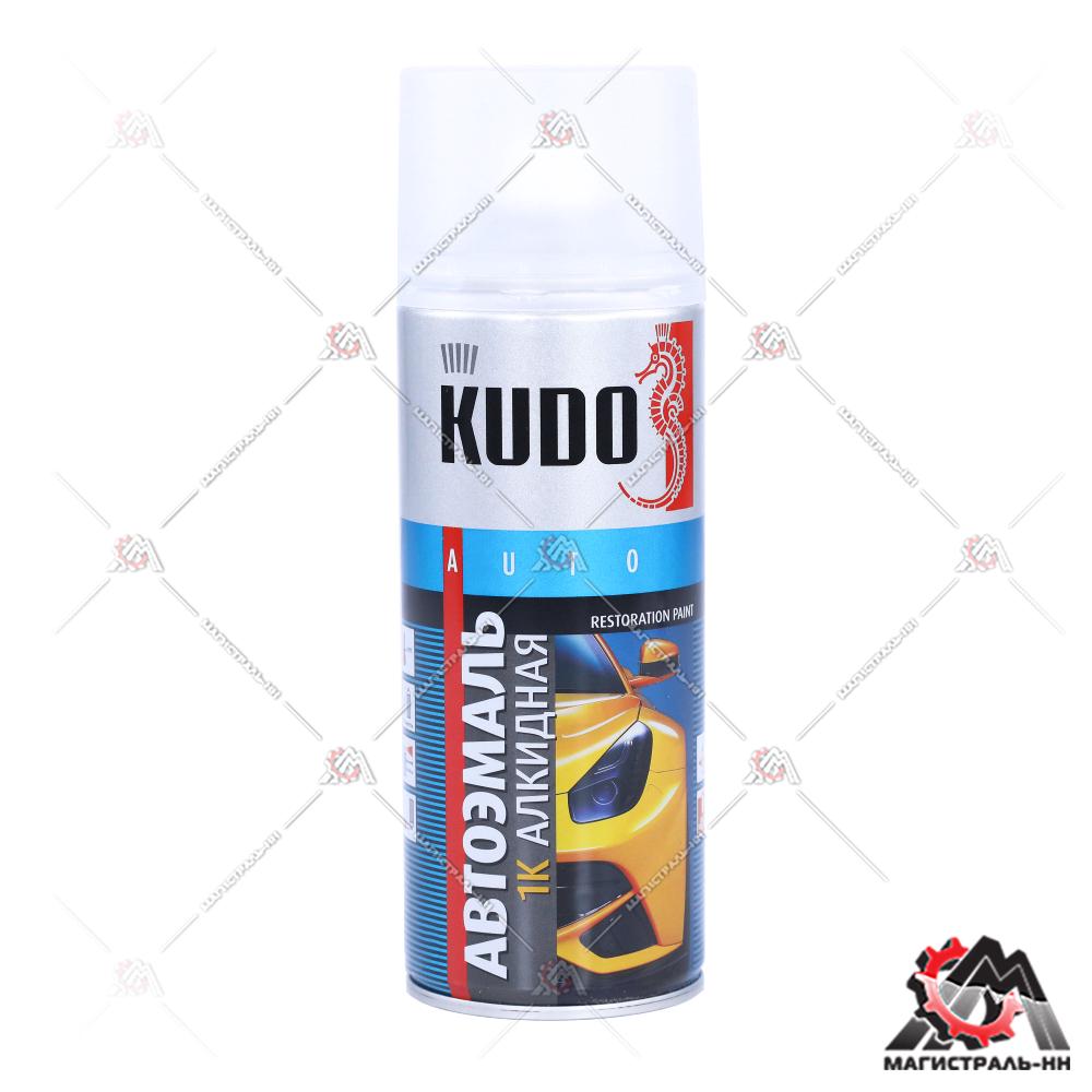 Краска автомобильная аэрозоль "Желтая 225" KUDO 520 мл