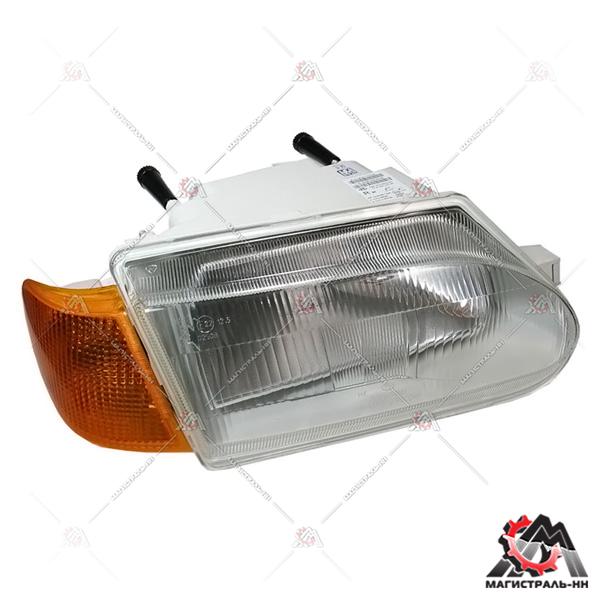 Фара головного света правая ВАЗ-2113,14,15 (жел. УП)(Освар) (743.3711-01) (фирм. упак. LADA)