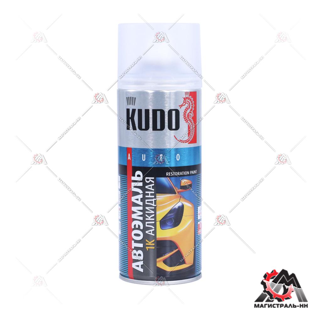 Краска автомобильная аэрозоль "Серо-зеленый 373" KUDO 520 мл