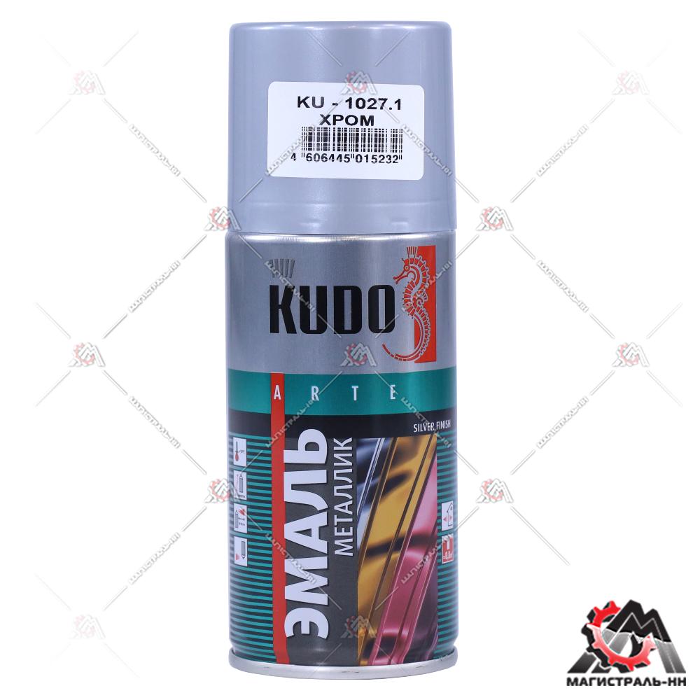 Краска акриловая, универсальная хром KUDO 200 г