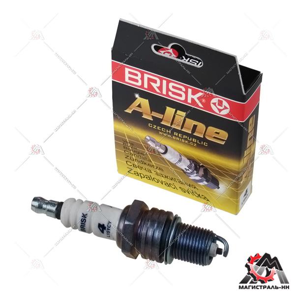 Свеча Brisk A-Line 4 ВАЗ-2101-10 SUPER (мед.эл. к-т 4 шт.) (W7DC) (А17ДВР) L15YCY
