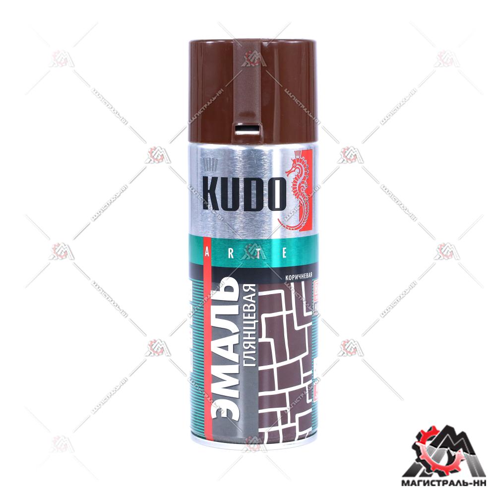 Краска универсальная коричневая KUDO 520 мл