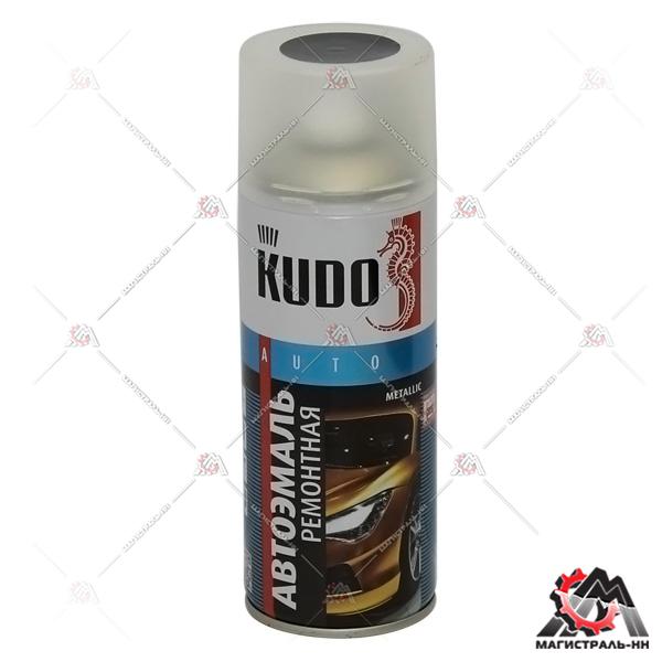 Краска автомобильная металлиз. аэрозоль "Renault Logan gris eclipse (темно-серый)" KUDO 520 мл