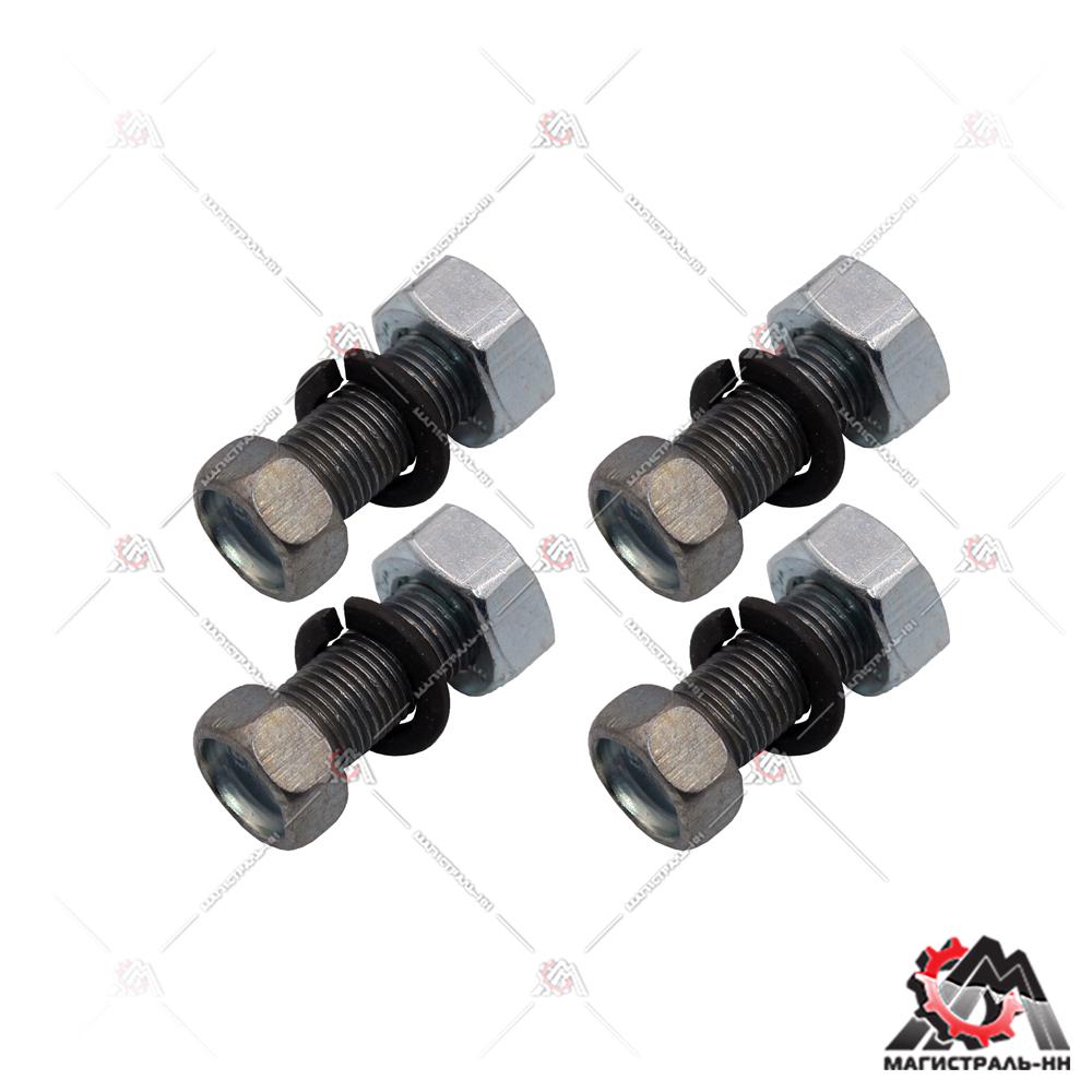 Болт кардана с гровером и гайкой Г-2410-31105,2217,3302,УАЗ (кт.4шт.) "Riginal"