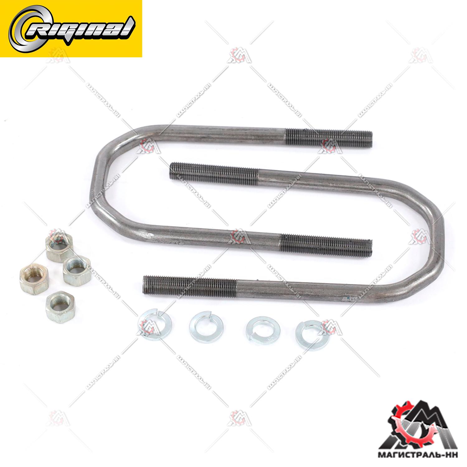 Стремянка задней рессоры в сборе Г-2410-31105 (кт.2шт) Riginal