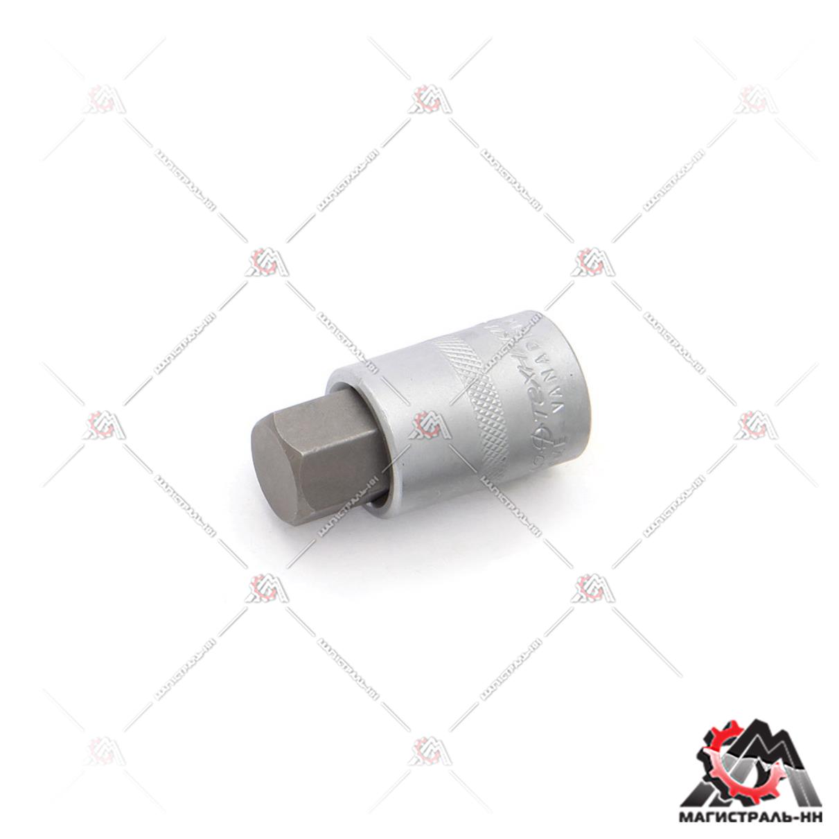 Головка со вставкой 1/2" шестигранник 19 мм L=55мм (ДТ)