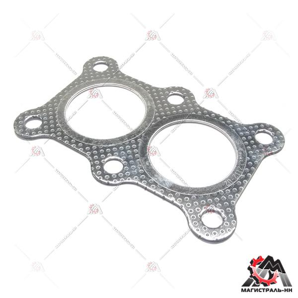 Прокладка фланца приемной трубы глушителя ВАЗ 2110-12 (РК-133) -16-ти клап с герметиком (Квадратис)
