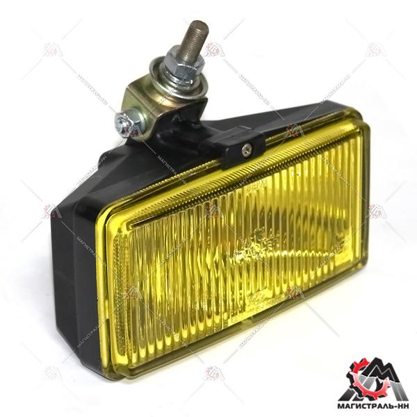 Фара противотуманная ВАЗ-2108-099 с кронштейном прямоуг. 12 В (желтая) (14.3743010(Б/Н3) (Освар)