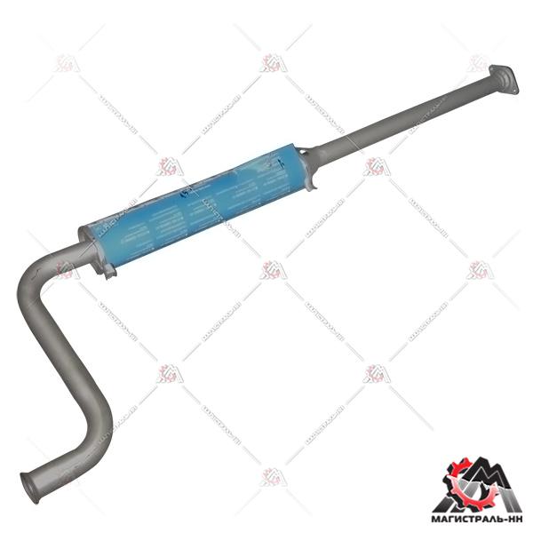 Резонатор ВАЗ-2108-15 дв. 1,5 инж. (длинный  без катал.) серия "Стандарт" (фирм.упак. LADA)