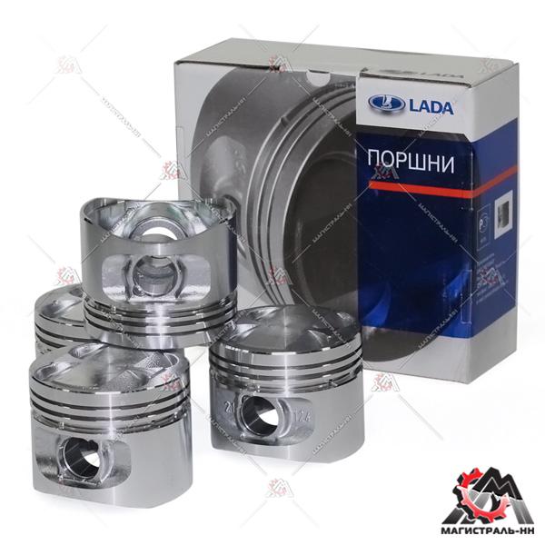 Поршень кт. (4 шт.) 82,4 ВАЗ-21124 (фирм. упак. LADA)
