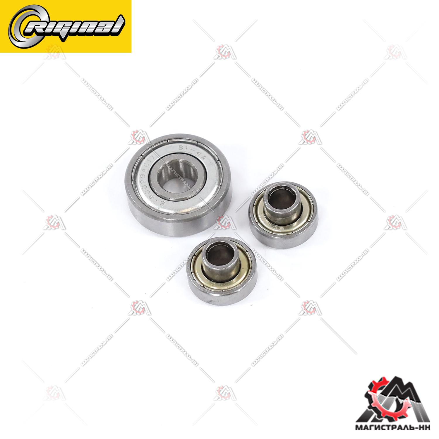 РК механизма сдвижной двери среднего Г-2705 (ролики+подшипник) Riginal