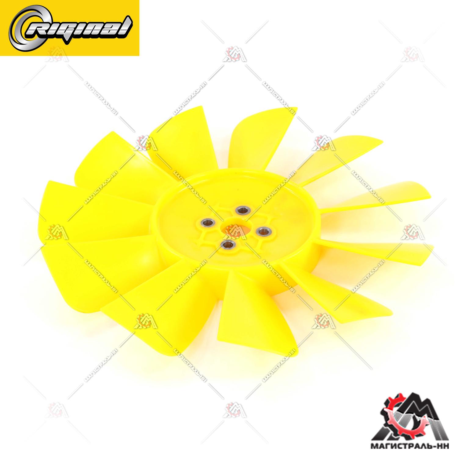 Крыльчатка вентилятора Г-3302,3221,2217,2705,2752 (11 лопастей) Riginal