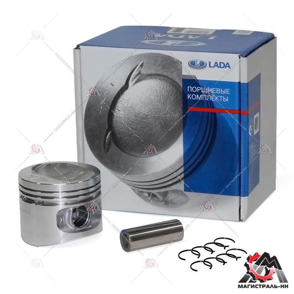 Поршневая группа кт. (4 шт.) 82,0 без колец ВАЗ-2110 группа А (фирм. упак. LADA)