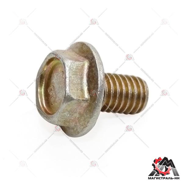 Болт М6х10 с зубчатой кромкой БелЗан