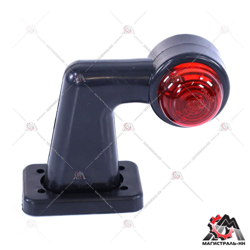 Фонарь габаритный груз,прицеп 24В "Г-образный средний" бело/красный ЕВРОСВЕТ