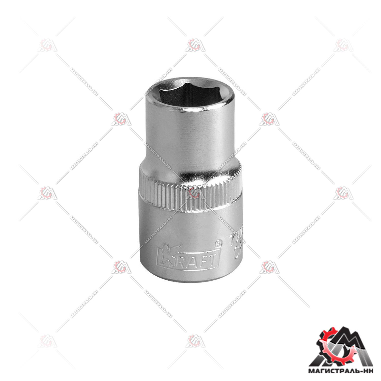 Головка 1/2" 12 мм 6 гранная KRAFT