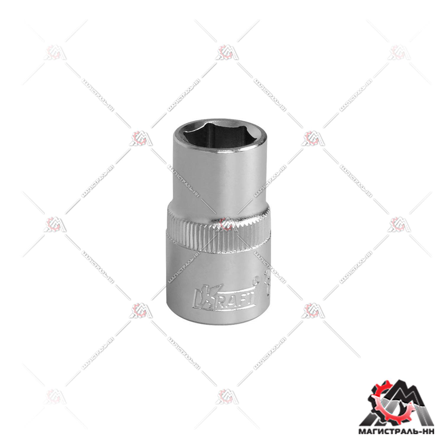 Головка 1/2" 13 мм 6 гранная KRAFT