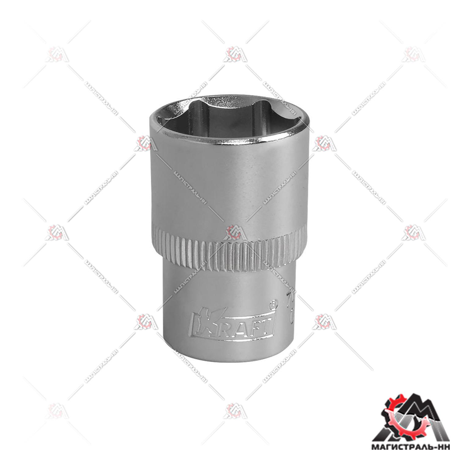 Головка 1/2" 19 мм 6 гранная KRAFT