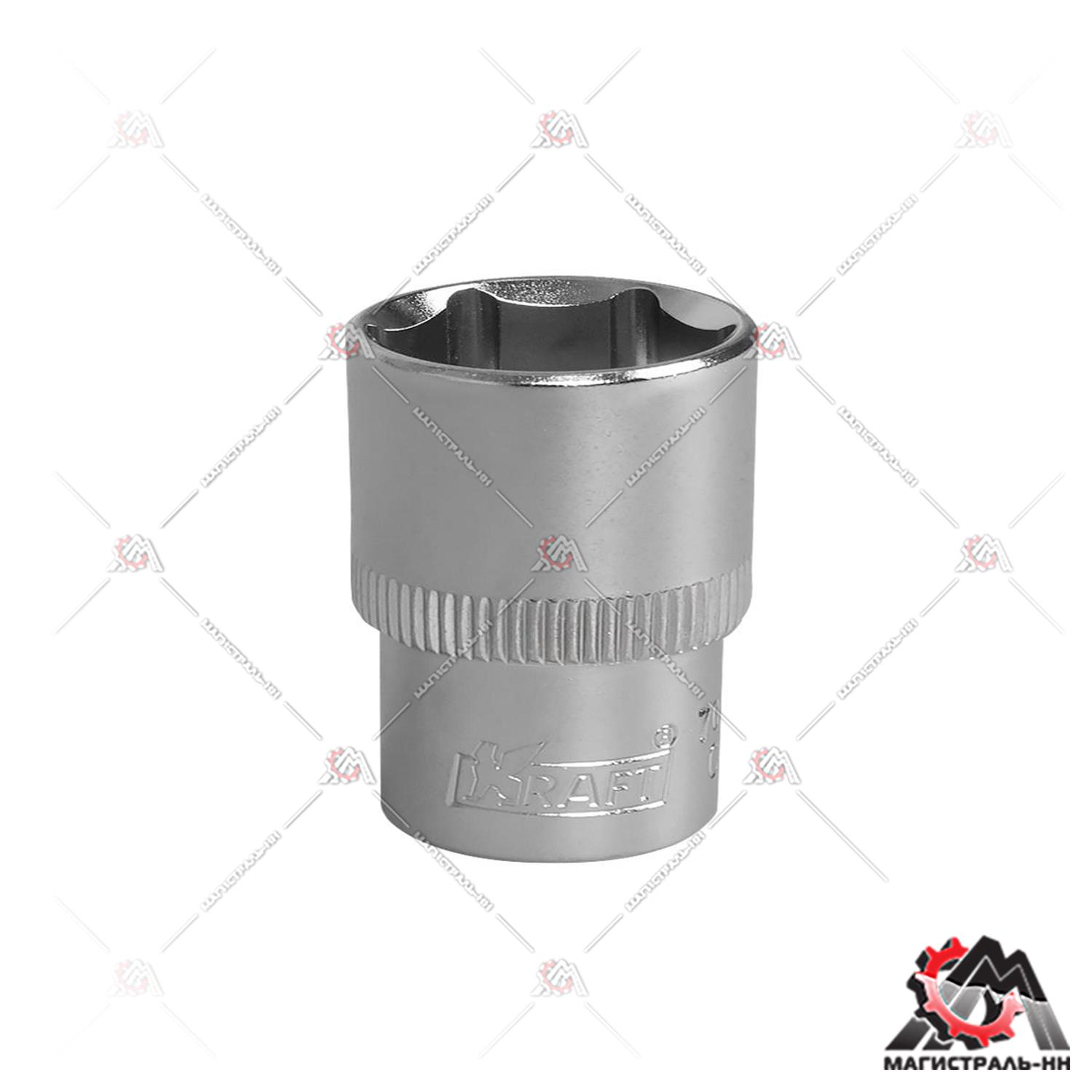 Головка 1/2" 24 мм 6 гранная KRAFT