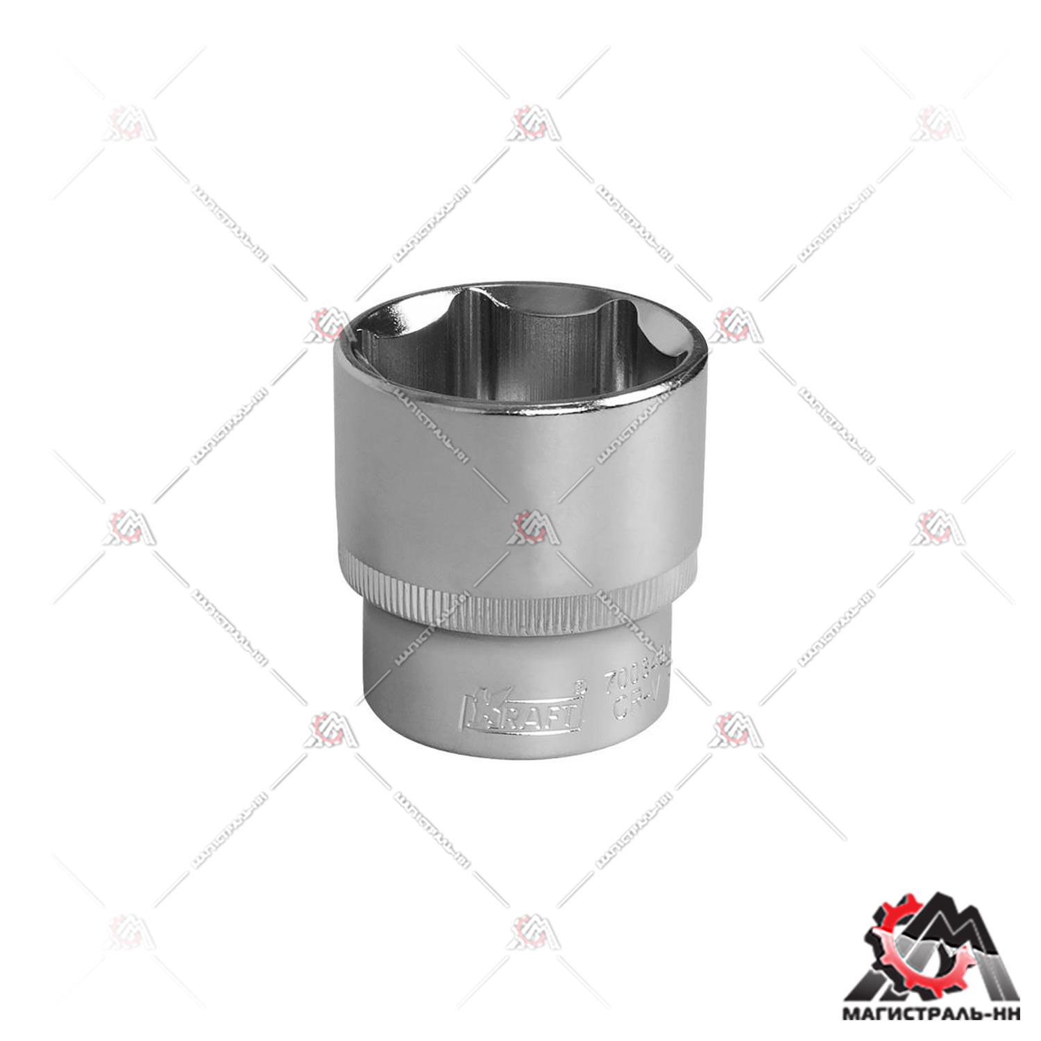 Головка 1/2" 32 мм 6 гранная KRAFT