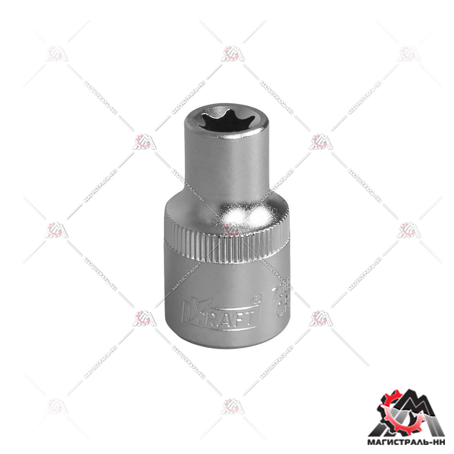 Головка 1/2" 11 мм Torx (E-star) KRAFT