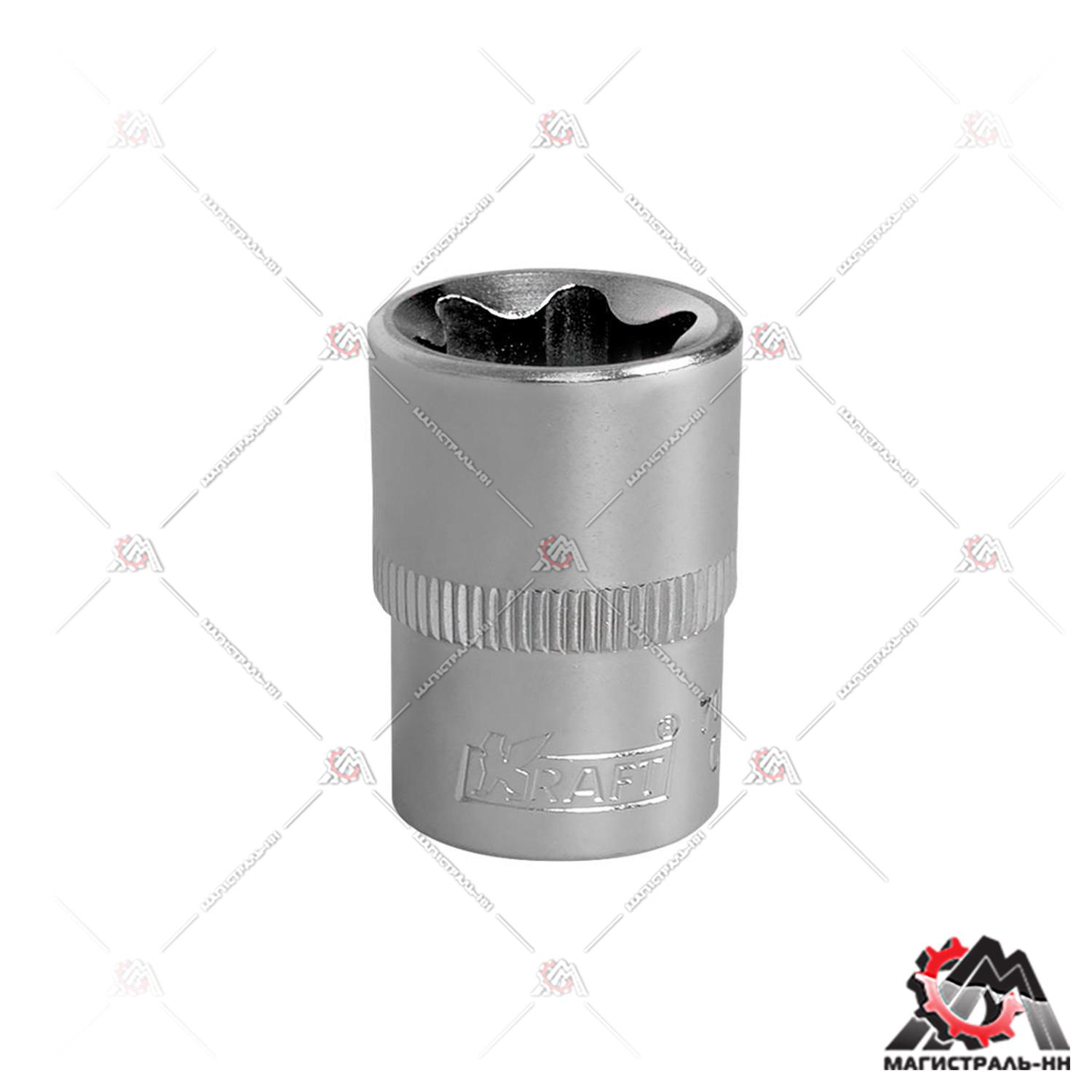 Головка 1/2" 24 мм Torx (E-star) со вставкой KRAFT
