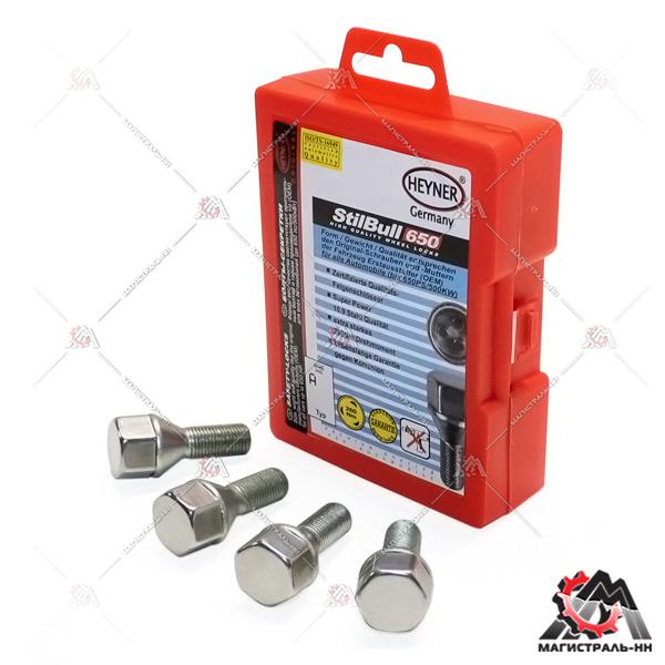 Болт колесный секретный (кт.)  A M12х1,25 L =25,ALFA ROMEO,CITROEN,FIAT,LANCIA,PEUGE0T,SEAT "ALCA"