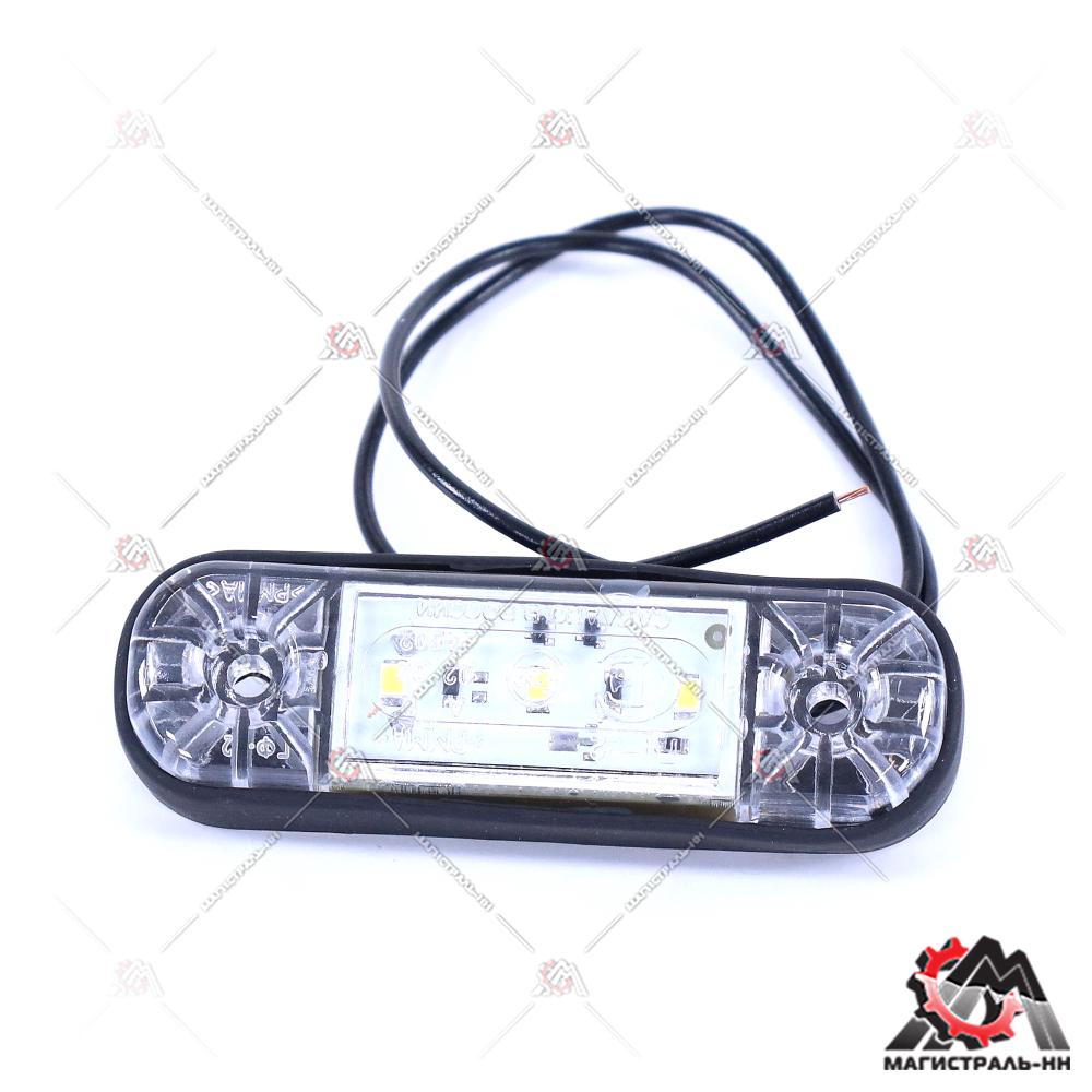 Фонарь габаритный ГФ-22 LED бесцветный ЕВРОСВЕТ