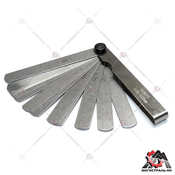 Щупы измерительные (набор 13 шт/100 мм) 0,05 - 1,0 мм