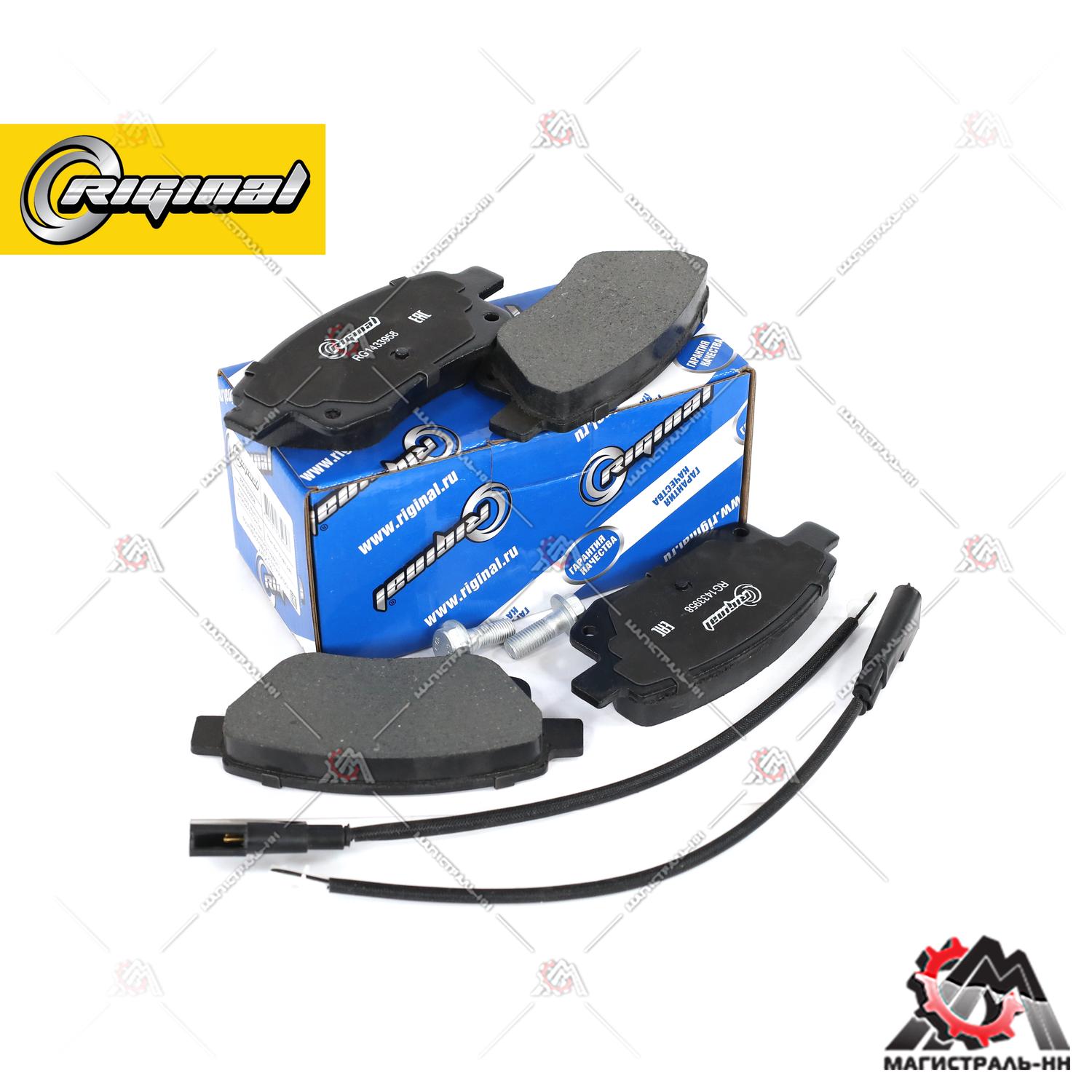 Колодка тормозная задняя (кт.4шт.) Ford Transit/Tourneo Connect 2.3 16V/2.2TDCi/2.4TDCi 06> RIGINAL