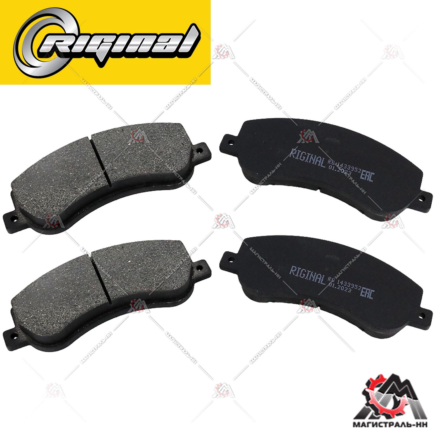 Колодка тормозная передняя (кт.4шт.) Ford Transit 2.3 16V/2.2TDCi/2.4TDCi 06>VW Amarok 2.0TD RIGINAL
