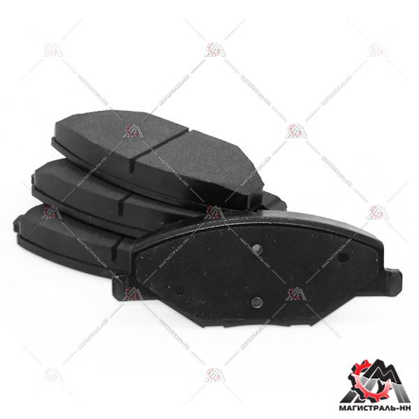 Колодка тормозная передняя (кт.4шт.) VW Polo Sedan (RUS) '10->, Skoda Fabia II (5J) '10-> RIGINAL
