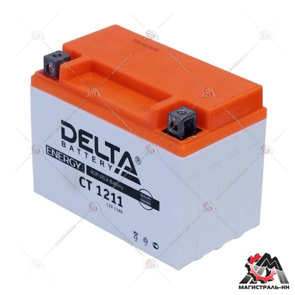 Аккумулятор 12СТ-11 DELTA п.п. пуск. ток 210 А (151*86*112)