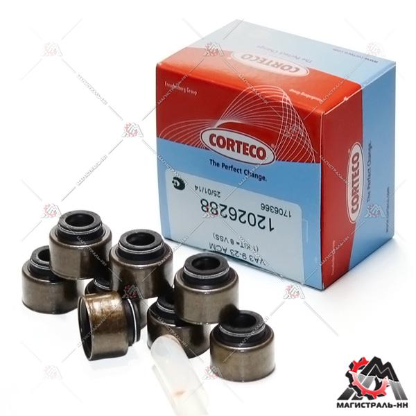 Колпачки маслосъемные кт. (8шт.) дв.402 Corteco 12026288