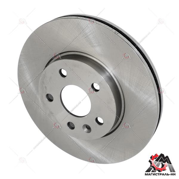 Диск тормозной передний Chevrolet Cruze, Opel Astra J R15 (D=276мм) 09-(DF7475)(гарантия 2 г)Riginal