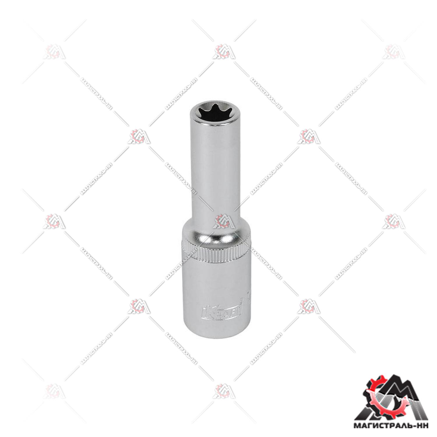 Головка 1/2" торцевая Dr E-star глубокая E12 (вн TORX) KRAFT