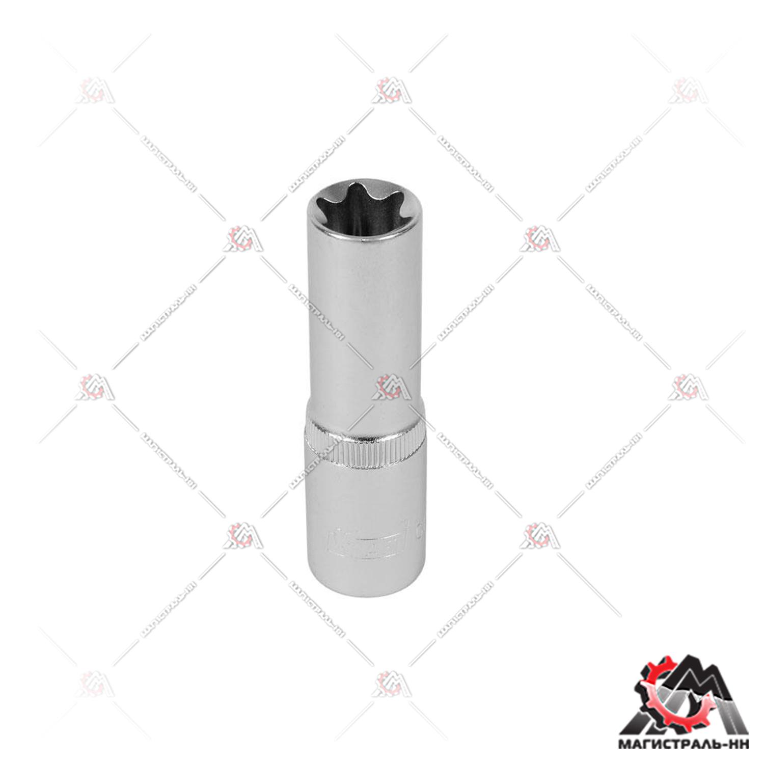 Головка 1/2" торцевая Dr E-star глубокая E18 (вн TORX) KRAFT