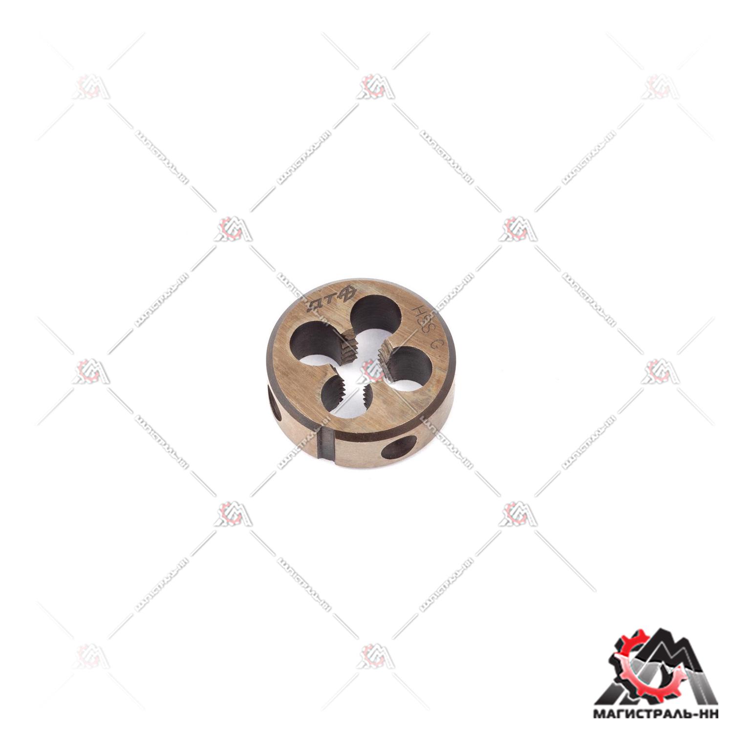 Плашка M9*1.25 мм, Ø25 HSS4341 (ДТ)