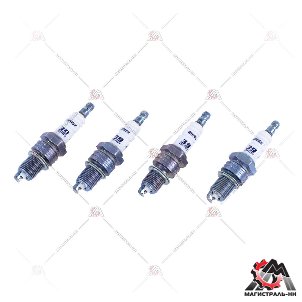 Свеча Brisk A-Line 39 YTTRIUM коробка 4 шт. LR17YPY