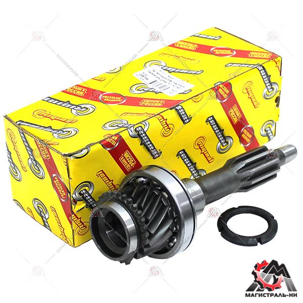 Вал первичный в сборе 4-ст. УАЗ-452 с.о. с подшипником Riginal