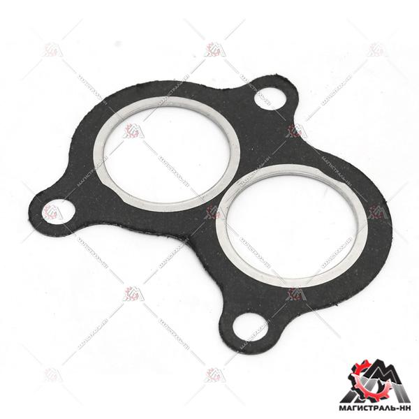 Прокладка приемной трубы дв.4216 Г-3302 (Бизнес) металлическая (Квадратис) (РК-113; 1,5мм)