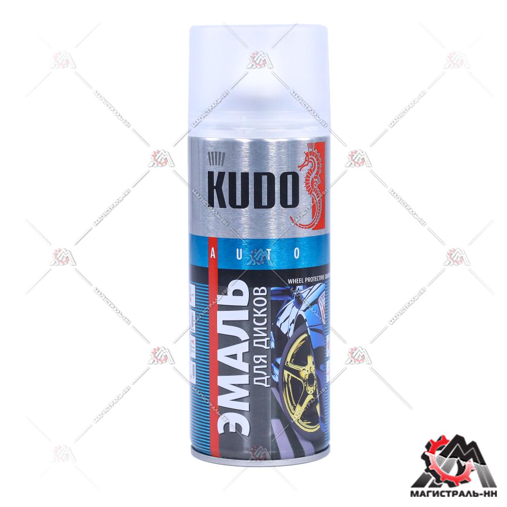 Краска автомобильная аэрозоль для дисков с алюминием  KUDO 520 мл
