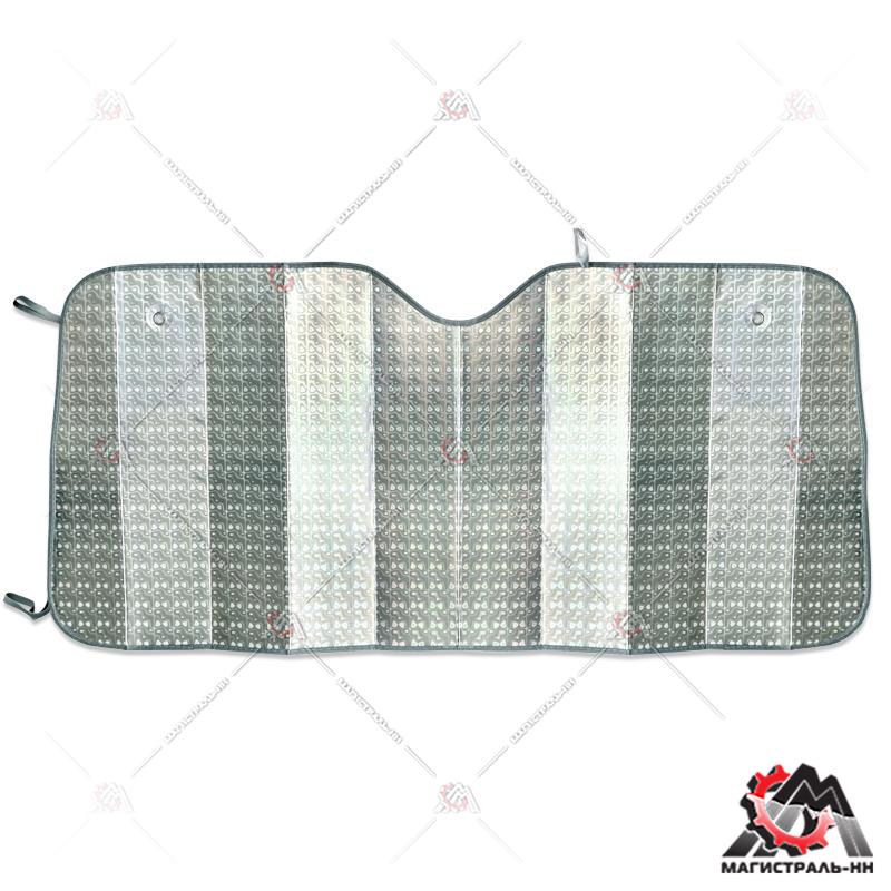 Шторка солнцезащитная (на лобовое стекло) AVS-111M "LASER" 145x70cm